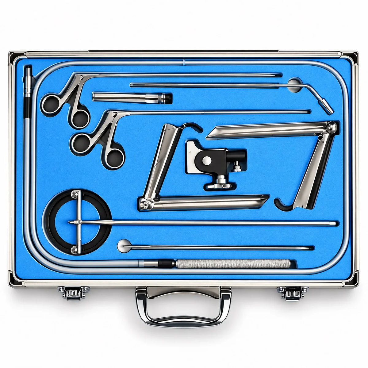 ENT Self-Retaining Laryngoscopy Instrument Set – Stainless Steel