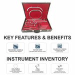 Bookwalter Retractor System Complete Set – Stainless Steel Surgical Instruments for General & Abdominal Surgery
