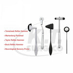5-Piece Neurological Reflex Hammer Set – German Grade Surgical & Diagnostic Instruments