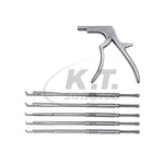 Interlaminar Kerrison Rotating Rongeur Set – Spine Surgery Orthopedic Instruments