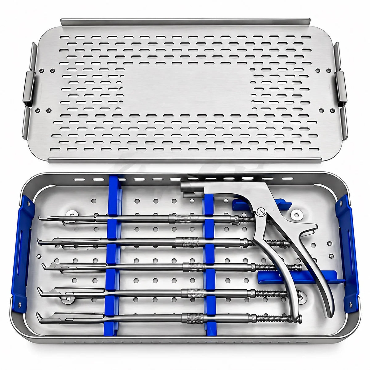 Interlaminar Kerrison Rotating Rongeur Set – Stainless Steel Spine Instruments