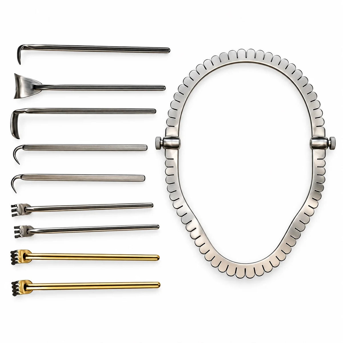 Jordan Knight Perineal Retractor Set – Stainless Steel Surgical Instruments
