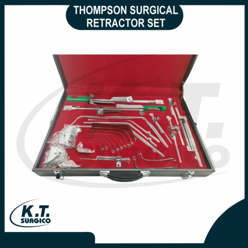 Thompson surgical retractor set abdominal system