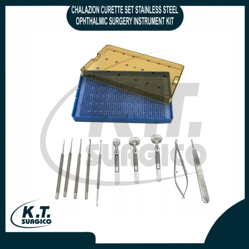 chalazion curette set ophthalmic instruments