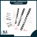 dynamic compression plate with screws orthopedic implants 