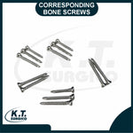 dynamic compression plate with screws orthopedic implants