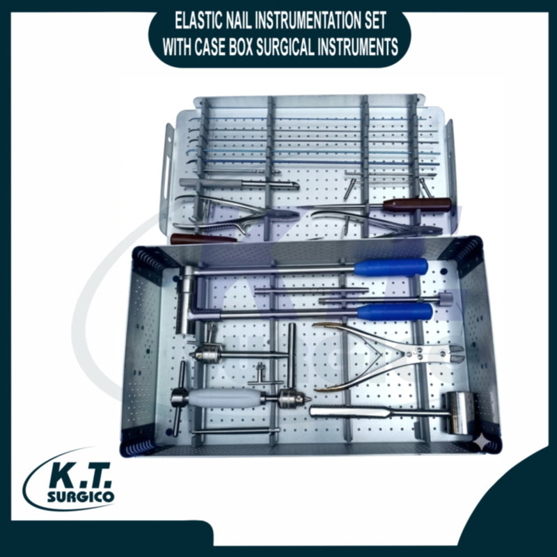 Elastic Nail Instrumentation Set With Case Box Surgical Instruments