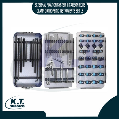 external fixation system III Ti CE carbon rods clamp set