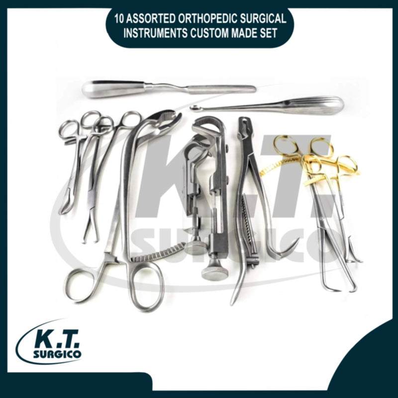 10 pcs surgical kit for orthopedic procedures