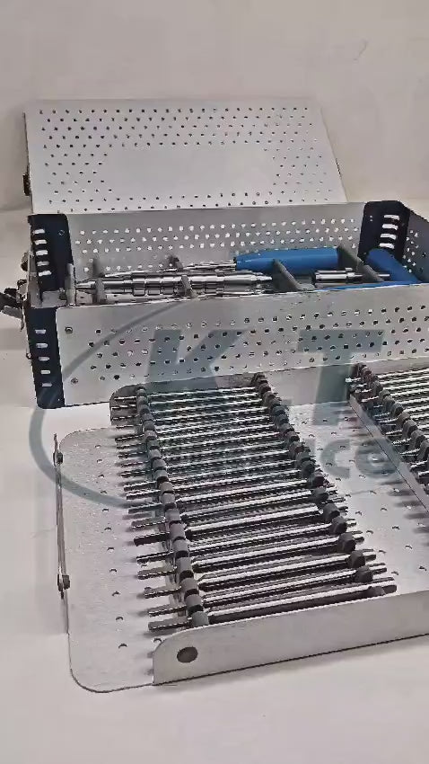 broken screw removal instrument set orthopedic tools