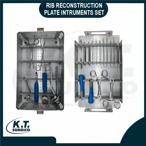 rib reconstruction locking plate instrument set